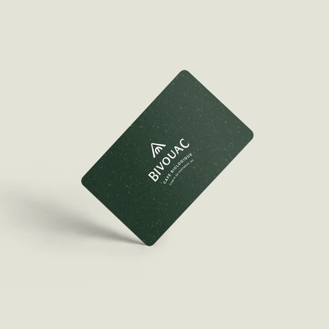 Carte cadeau Bivouac (en ligne)