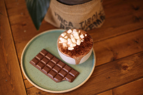 Tablette chocolat au lait & café