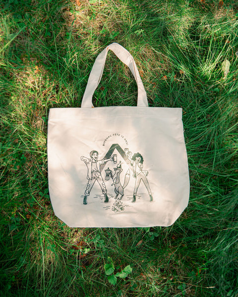Tote bag Bivouac 15 years