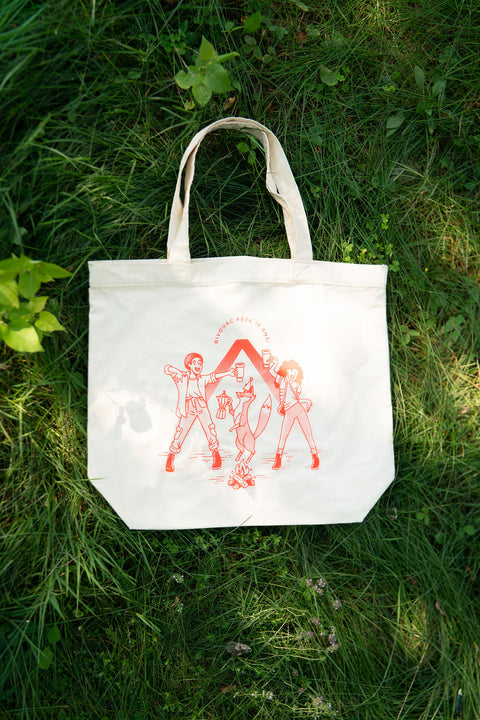 Tote bag Bivouac 15 years
